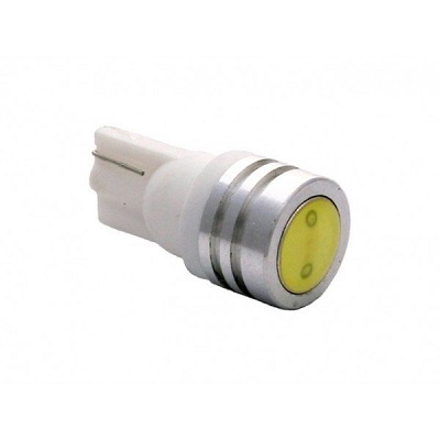 Лампа светодиодная 12V W5W T10 1SMD High Power White