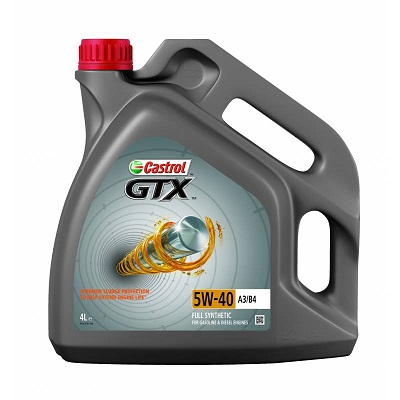Масло моторное CASTROL GTX 5W-40 4л.