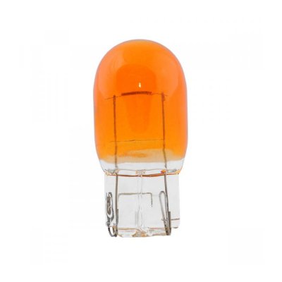 Лампа накаливания 12V W16W W2.1x9.5d желтая