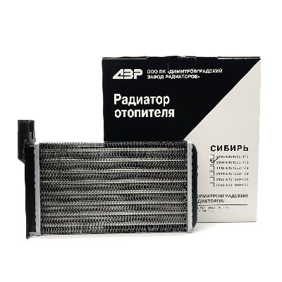 Радиатор отопителя 2108 (алюм.) с повышенной теплоотдачей (Сибирский вариант) "ПК ДЗР"