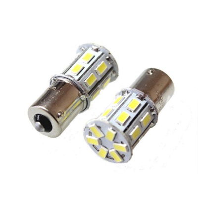 Лампа светодиодная 12V P21W BA15s 20SMD White