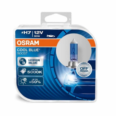 Комплект галогенных ламп H7 12V 80W Cool Blue Boost 5000K