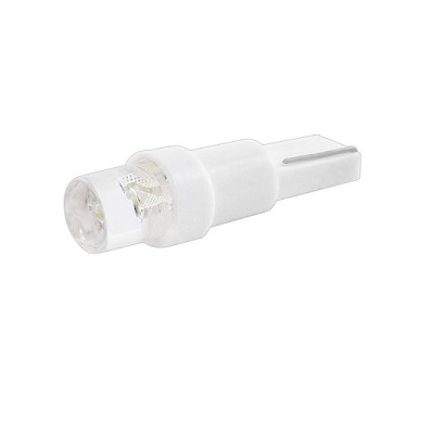 Лампа светодиодная 12V W1,2W T5 1SMD White
