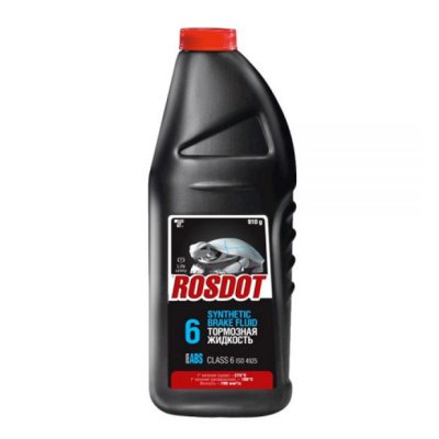 Жидкость тормозная ROSDOT 6 advanced ABS formula 910 гр.