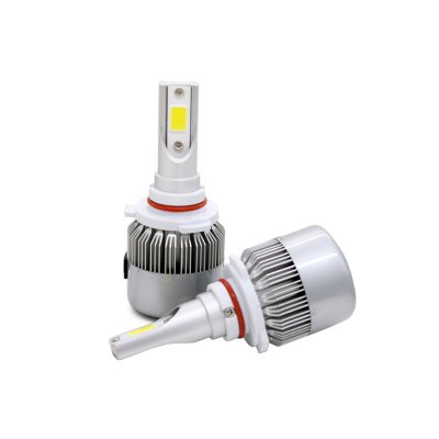 Лампа светодиодная 12V HB3 (C6) с вентилятором 6000K (2шт.)