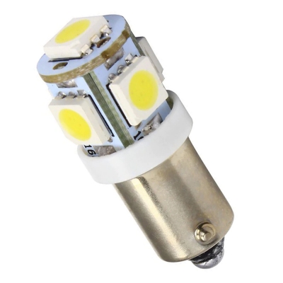 Лампа светодиодная 12V T4W BA9s 5SMD White