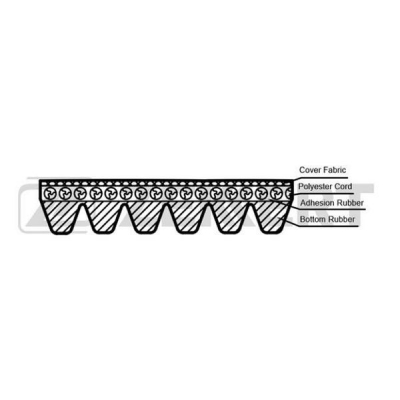 Ремень поликлиновый 6PK1039 Elastic