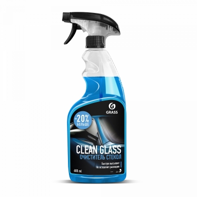 Средство для очистки стекол и зеркал "Clean glass" 600 мл.