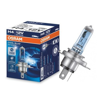 Галогенная лампа 12V H4 60/55W Cool Blue Intense