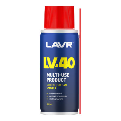 Смазка многоцелевая проникающая LV-40 LAVR 100 мл.