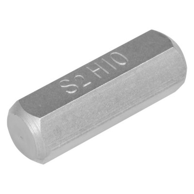 Бита вставка 6 граней S2 H10 3/8" 30 мм.