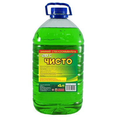 Стеклоомывающая жидкость «Чисто Плюс -20» 4 л.