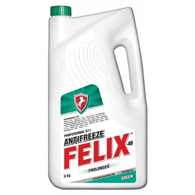 Антифриз FELIX Prolonger G11 5 кг. зеленый